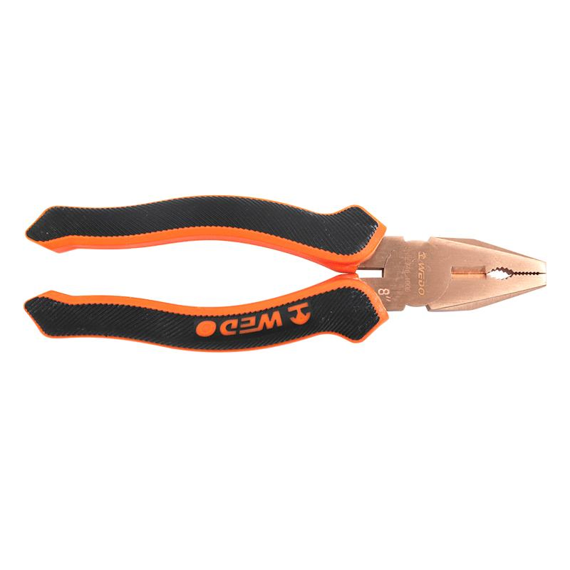 WEDO Pliers Beryllium Copper Pliers High Quality Non-Sparking Lineman′ S Pliers Wire Stripper, Bam & FM Certificate