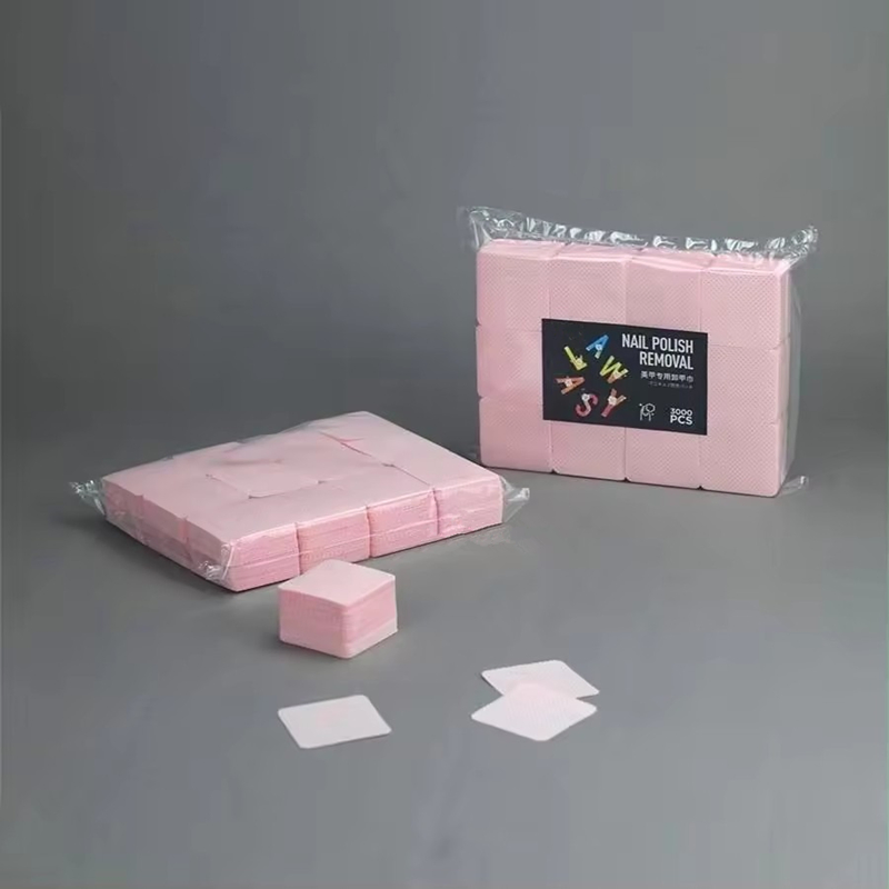 Polypropylene Nonwoven Disposable Lint Free Nail Polish Remover Wipes