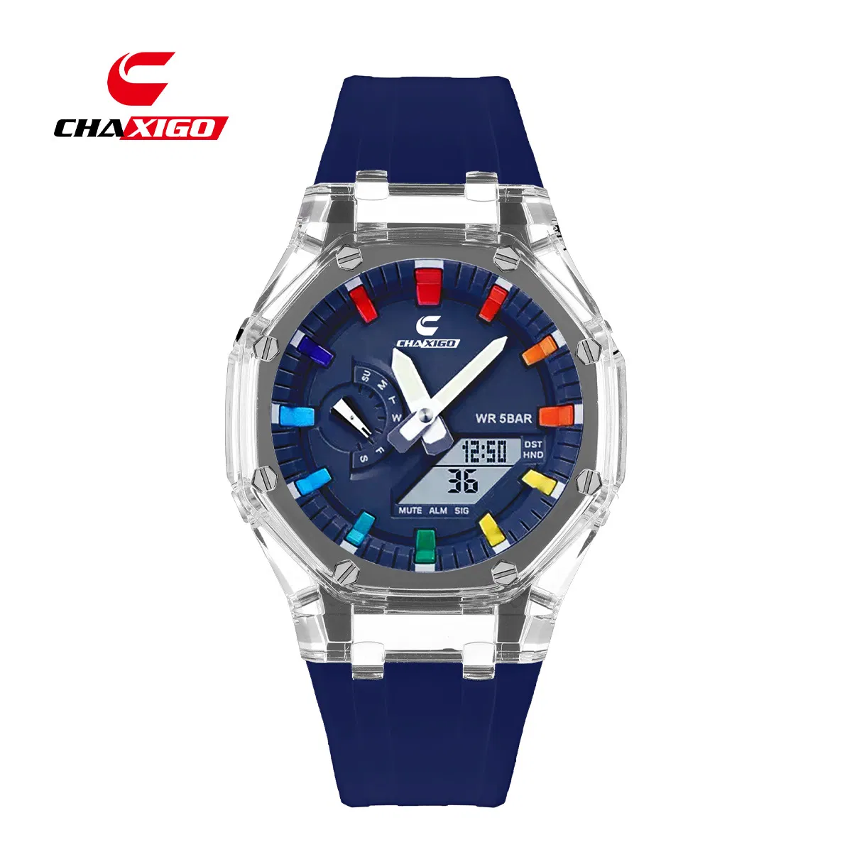 Chaxigo Men's Business Watch Luminous Waterproof Quartz Wristwatch for Men