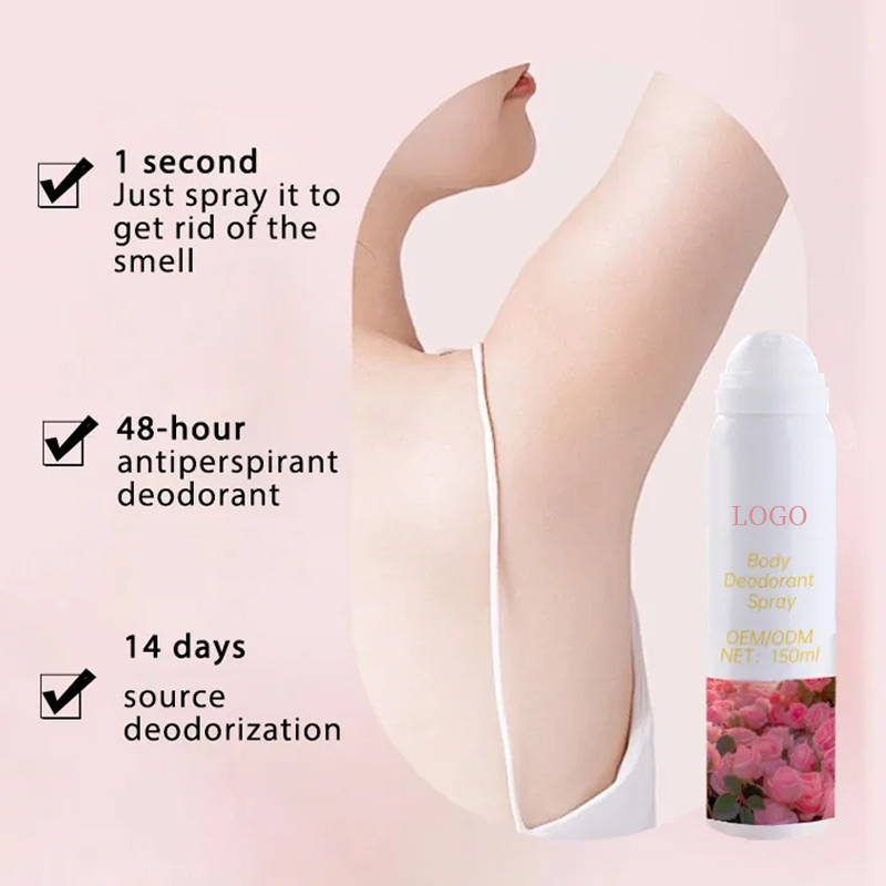 OEM ODM Manufacturer Aerosol Cosmetics Perfume Water Spray Manufacturer Factory Custom Deodorant Antiperspirant Spray