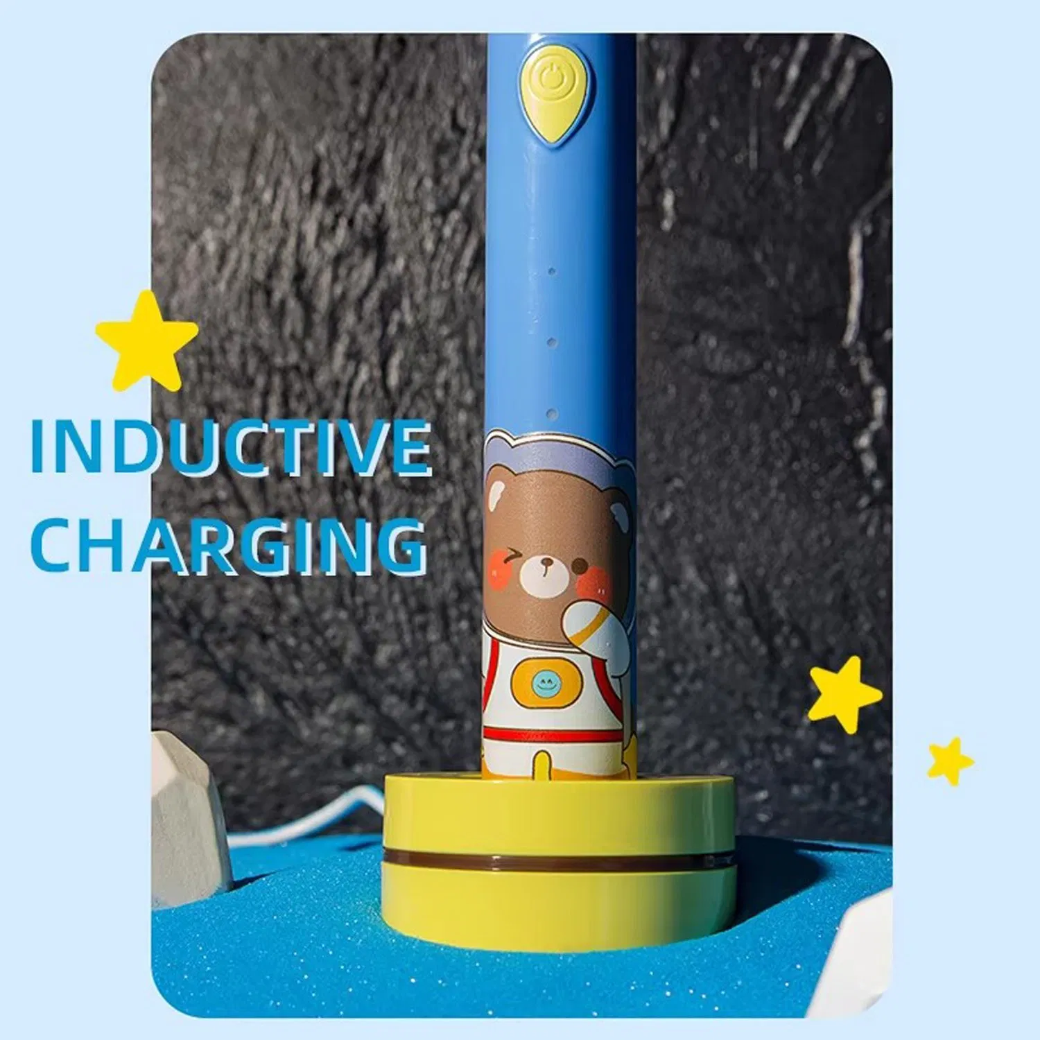 Wholesale High Quality Ipx7 Waterproof Inductive Charging Electric Toothbrush for Kids