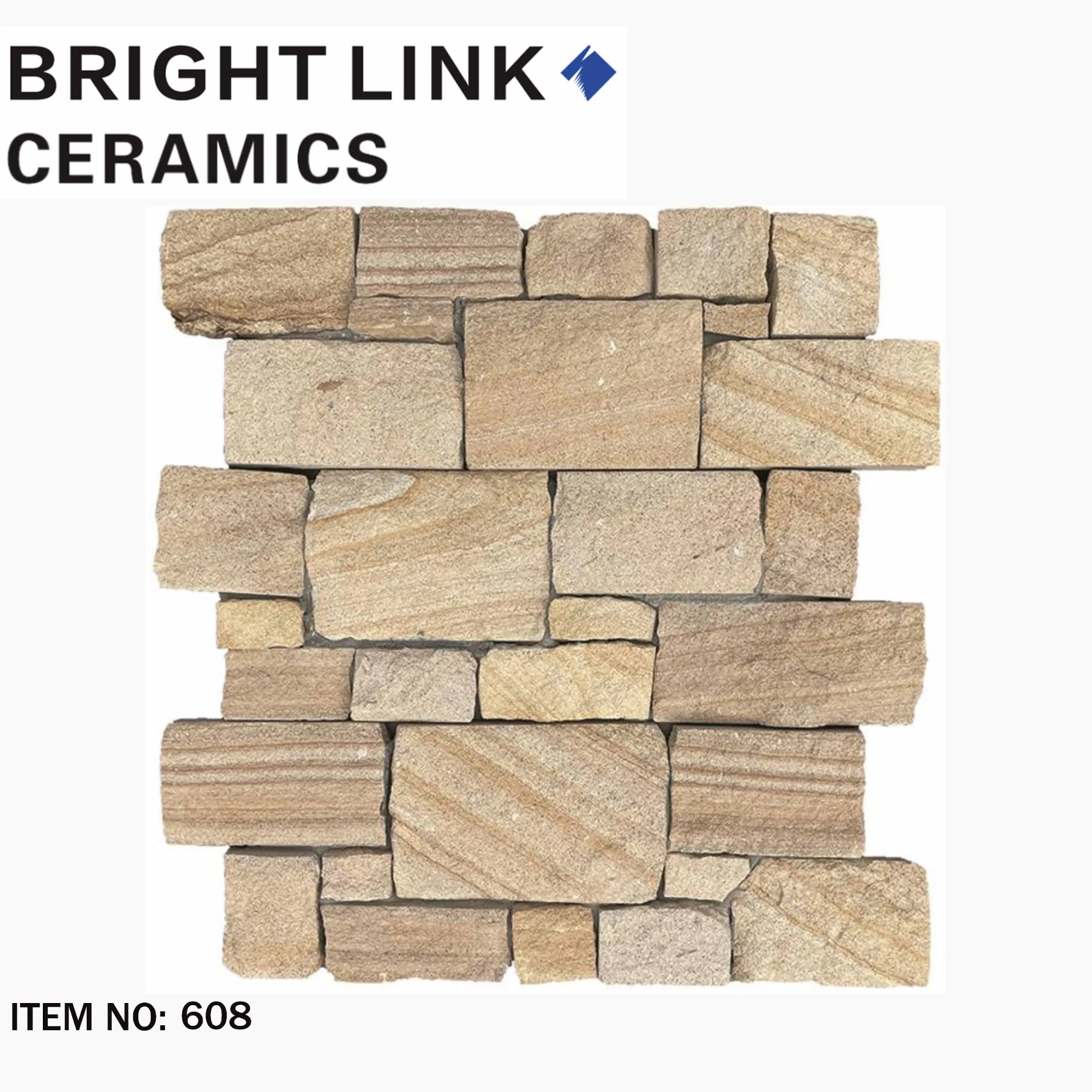 Black Masonry Nature Culturel Castle Ledge Wall Stone Tile