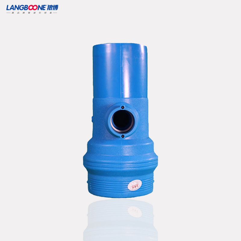SDR9/11 HDPE Electric Weld Reducing Socket-Spigot Tee Fitting with Gasket Gasket
