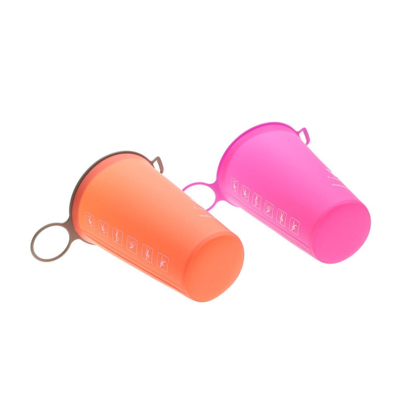 Customzied Reusable 200ml 250ml Collapsible TPU Outdoor Sports Running Soft Water Cup