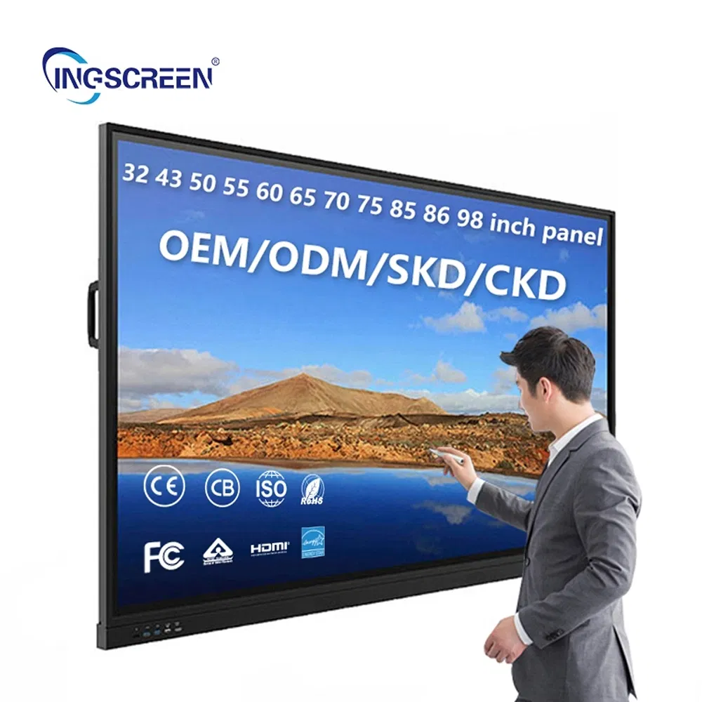 Multi-Function Ultra-Thin Design OEM ODM Custom All-in-One Electronic Interactive Whiteboard