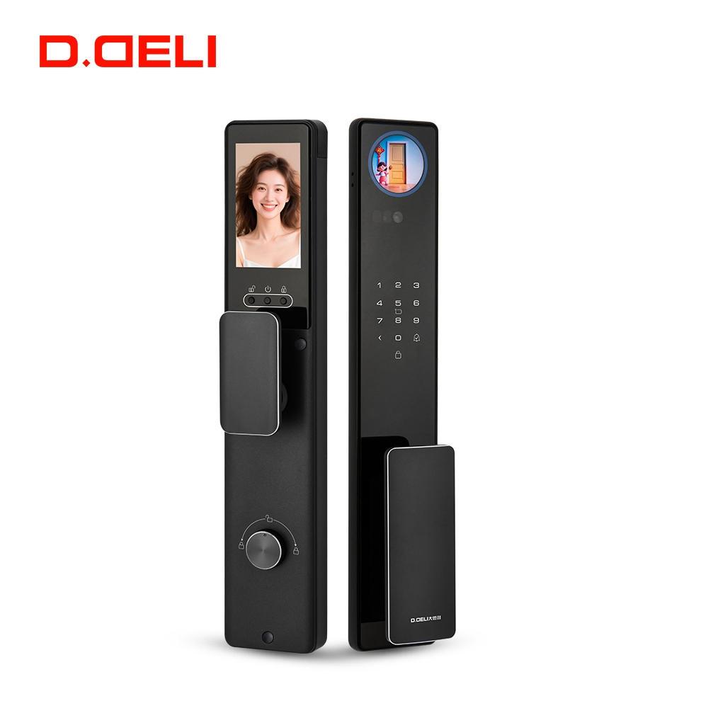 High-Tech Anti-Theft Door Lock with Smart Mobile Access Capability