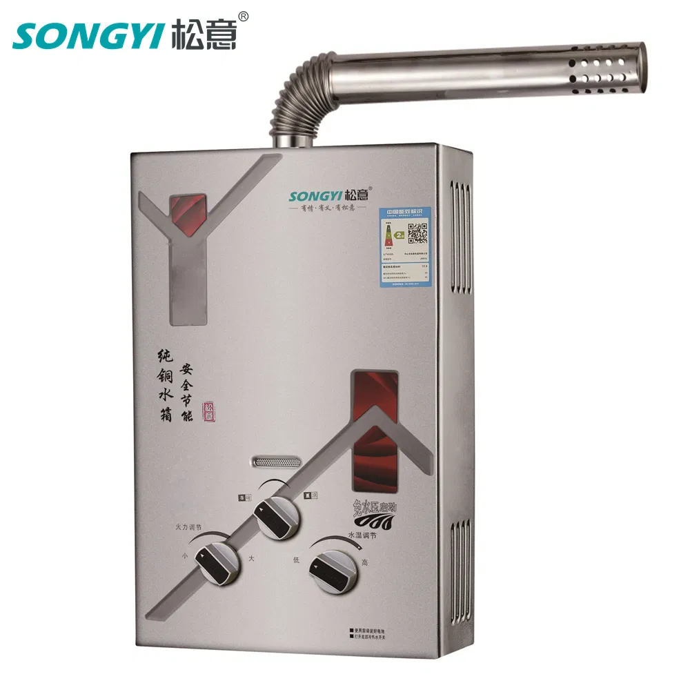 Long-Lasting Gas-Powered Hot Water Device Smart Gas Water Heater with Temperature Control