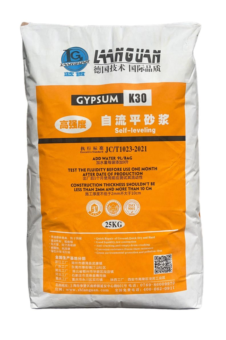Self-Leveling Cement with Enhanced Flexural Strength and A1 Fire Rating