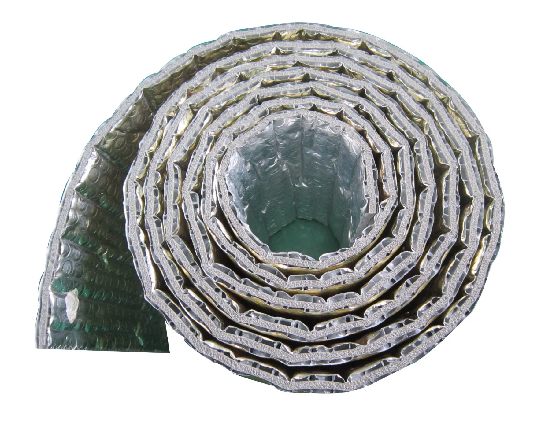 Aluminum Foil+Bubble+XPE Foam+Alu for Soundproof Insulation