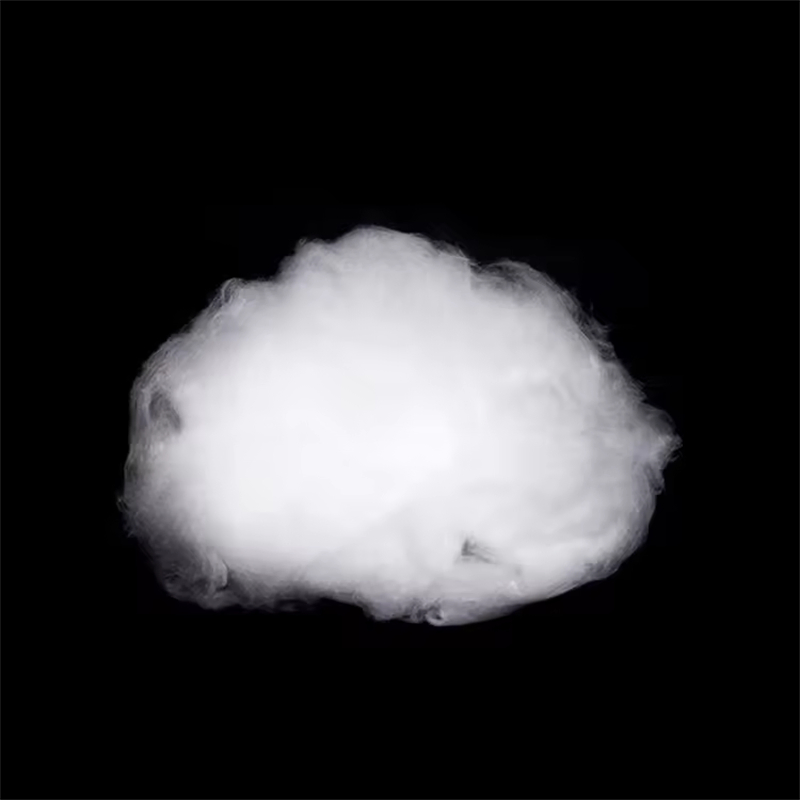 High-Quality 1-14μm Quartz Fiber Wool with 99.95% Silica