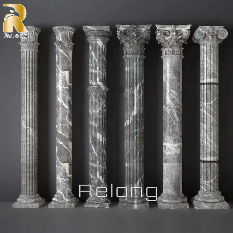 Wholesale High Quality Classic Natural Marble Building Columns