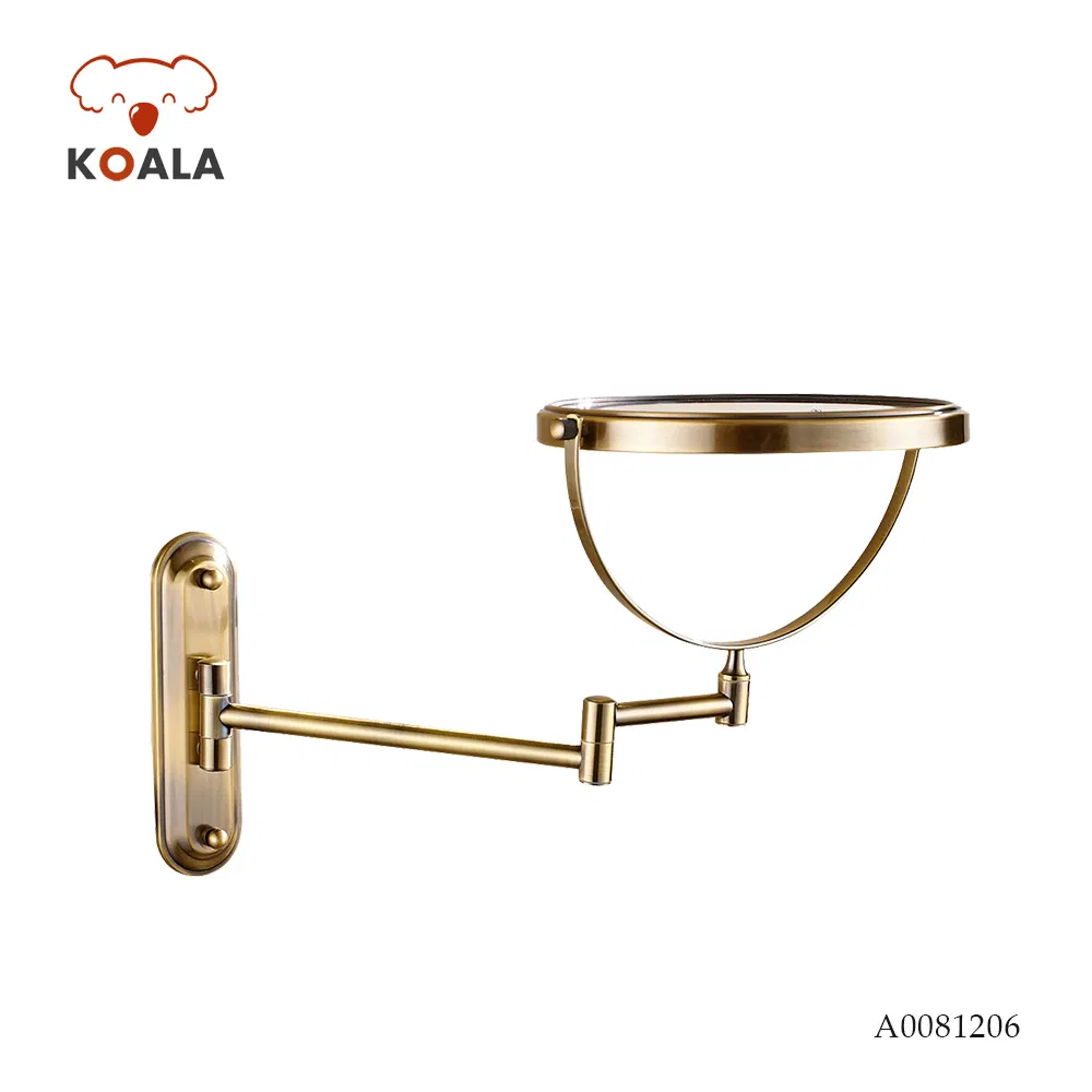 Smart Folding Bathroom Mirror for Effortless Makeup Application