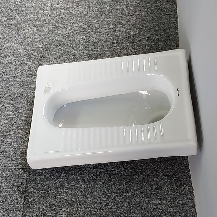 Factory Directly Sale Cheap Price Hot Sale White Squatting Pan Without S-Band