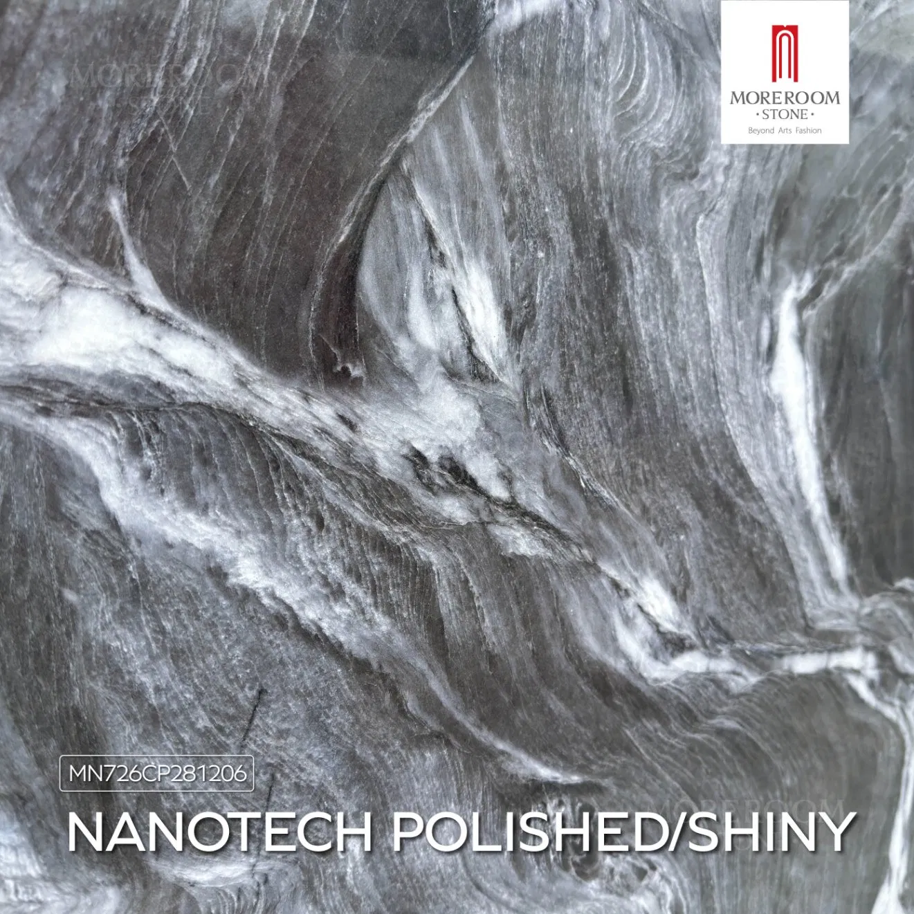 Artificial Marble Countertop Slab Glossy Surface Laminate Porcelain for Kitchen