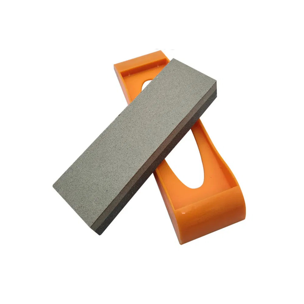 Double Face Aluminium Oxide Whetstone Knife Sharpening Stone