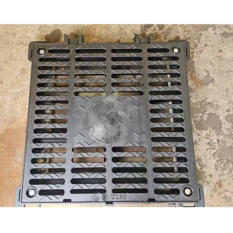 Dk-Fgc 960X960X60 D400 Outdoor Drainage System Casting Ductile Iron Gully Grating