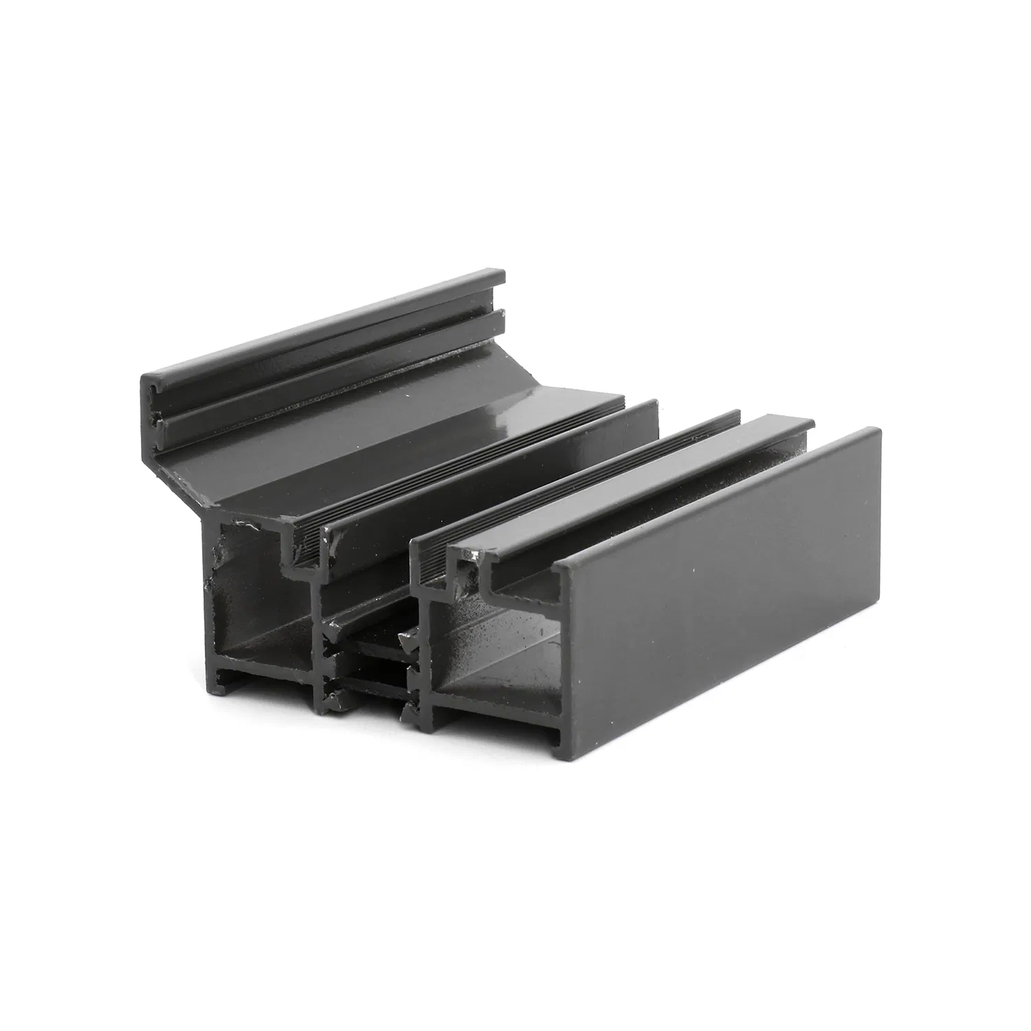 European Style Aluminum Profile for Black Anodized Single Hanging Window