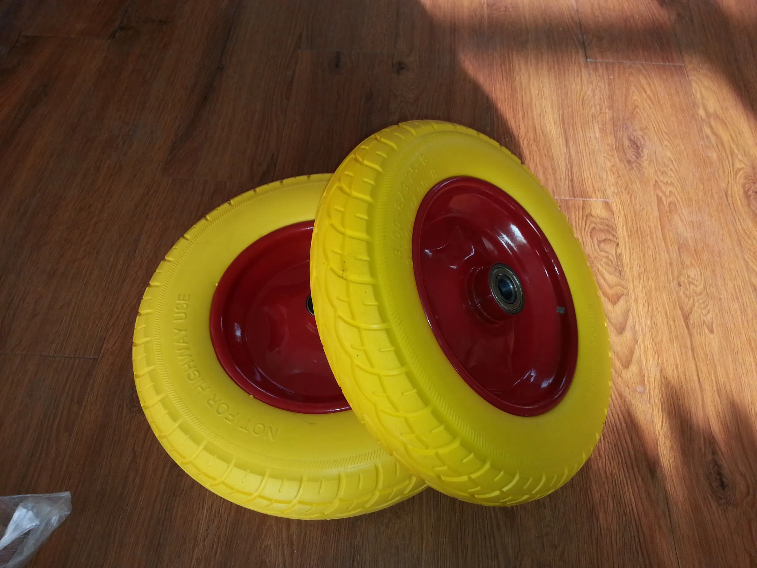 High Elasticity High Load Capacity Environmental Protection PU Foam Wheel
