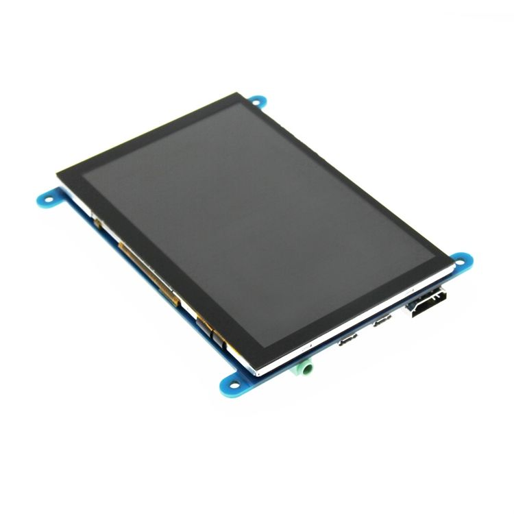 5 Inch LCD Industrial Display Screen 800*480 HD-Mi USB Touch Screen Monitor for Raspberry Pi