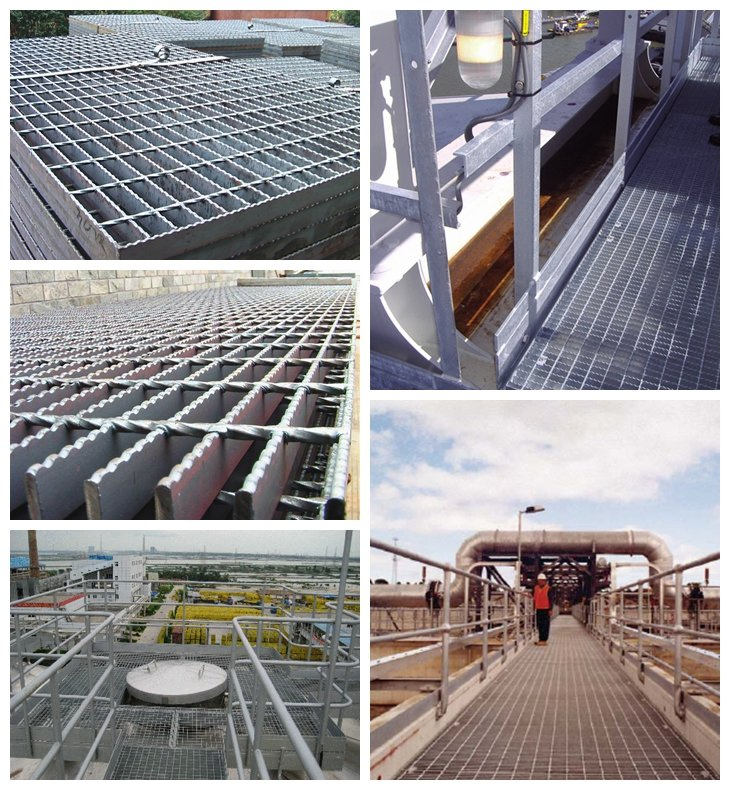 Galvanized Low Carbon Mild Steel Grating for Floor