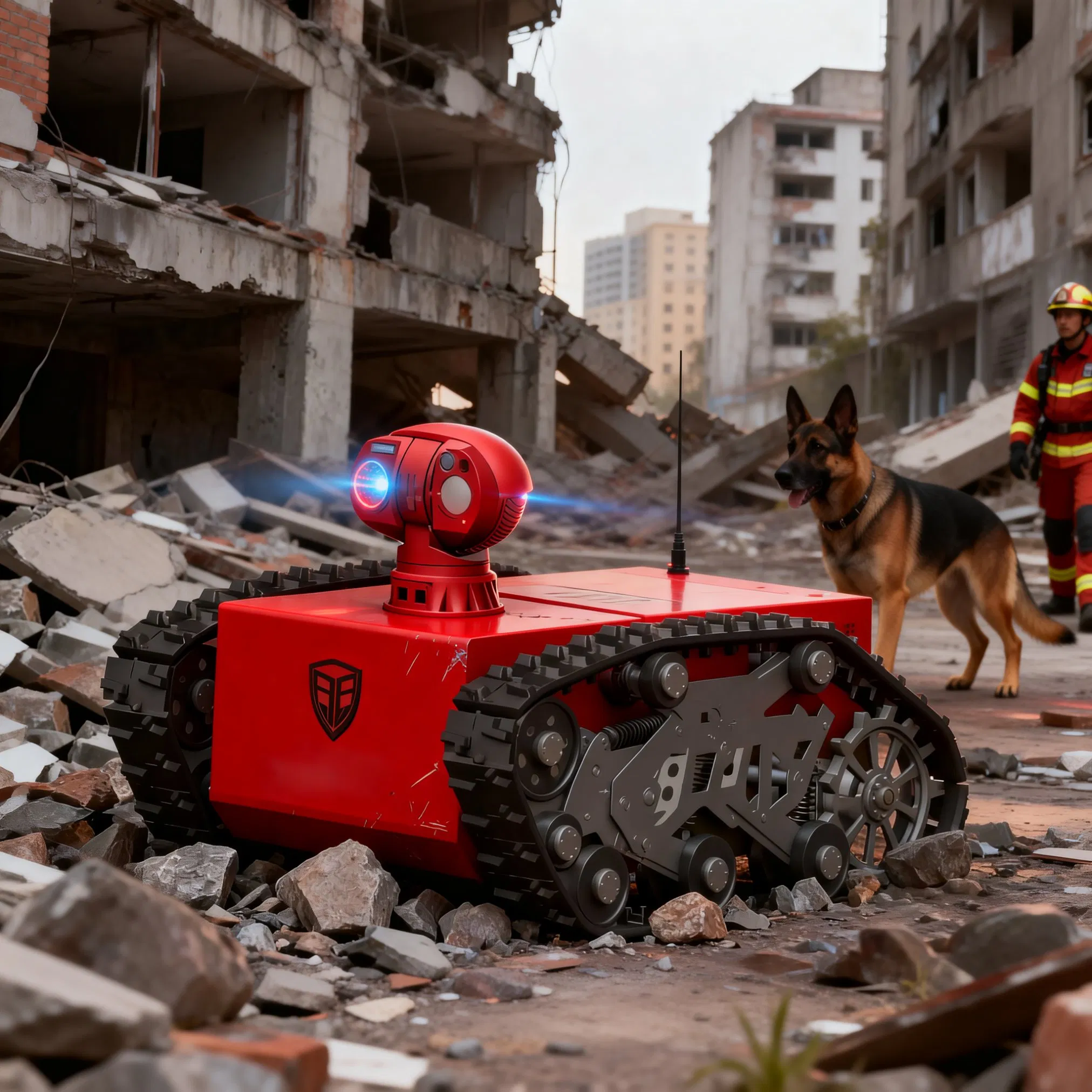 Unmanned Inspection Vehicle for Hazardous Environments