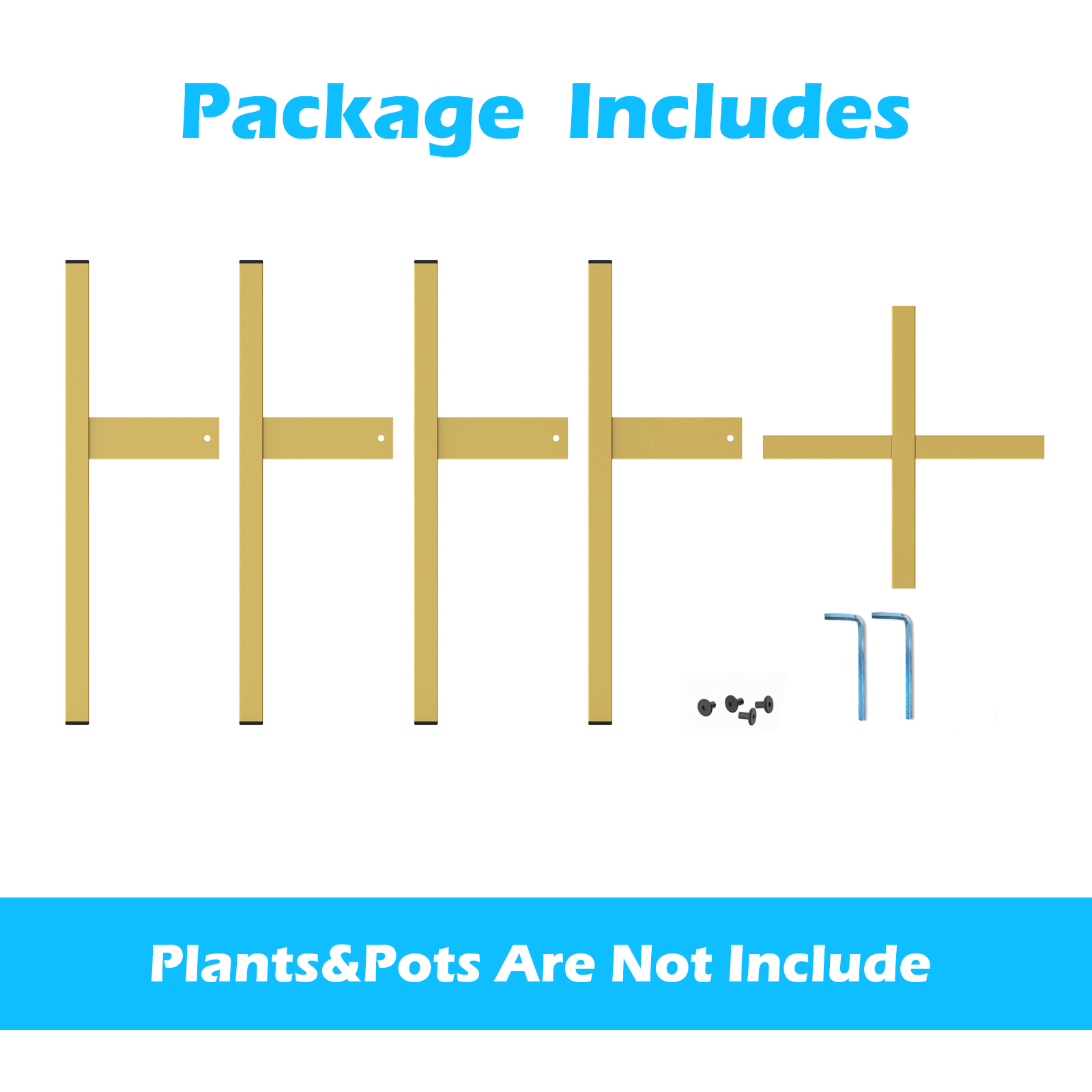 Горшок цветочный металлический декоративный