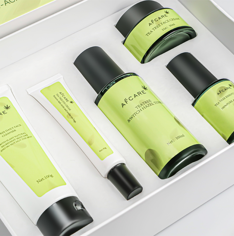Wholesale Strong Effect Acne Removal Whitening Brightening Tea Tree Skincare Set