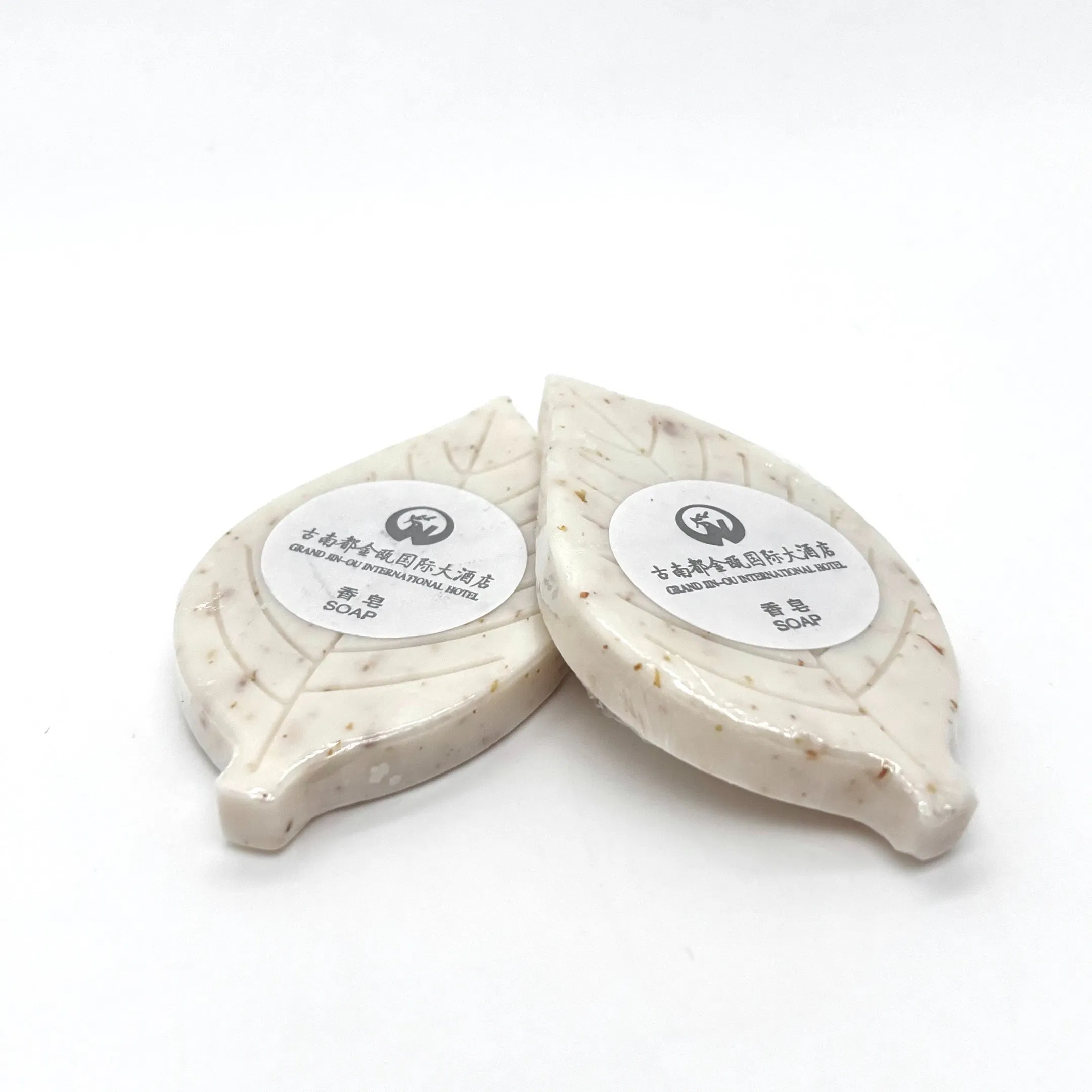 20g Bran Soap - Leaf-Shaped, White, Fragrance Bar 03