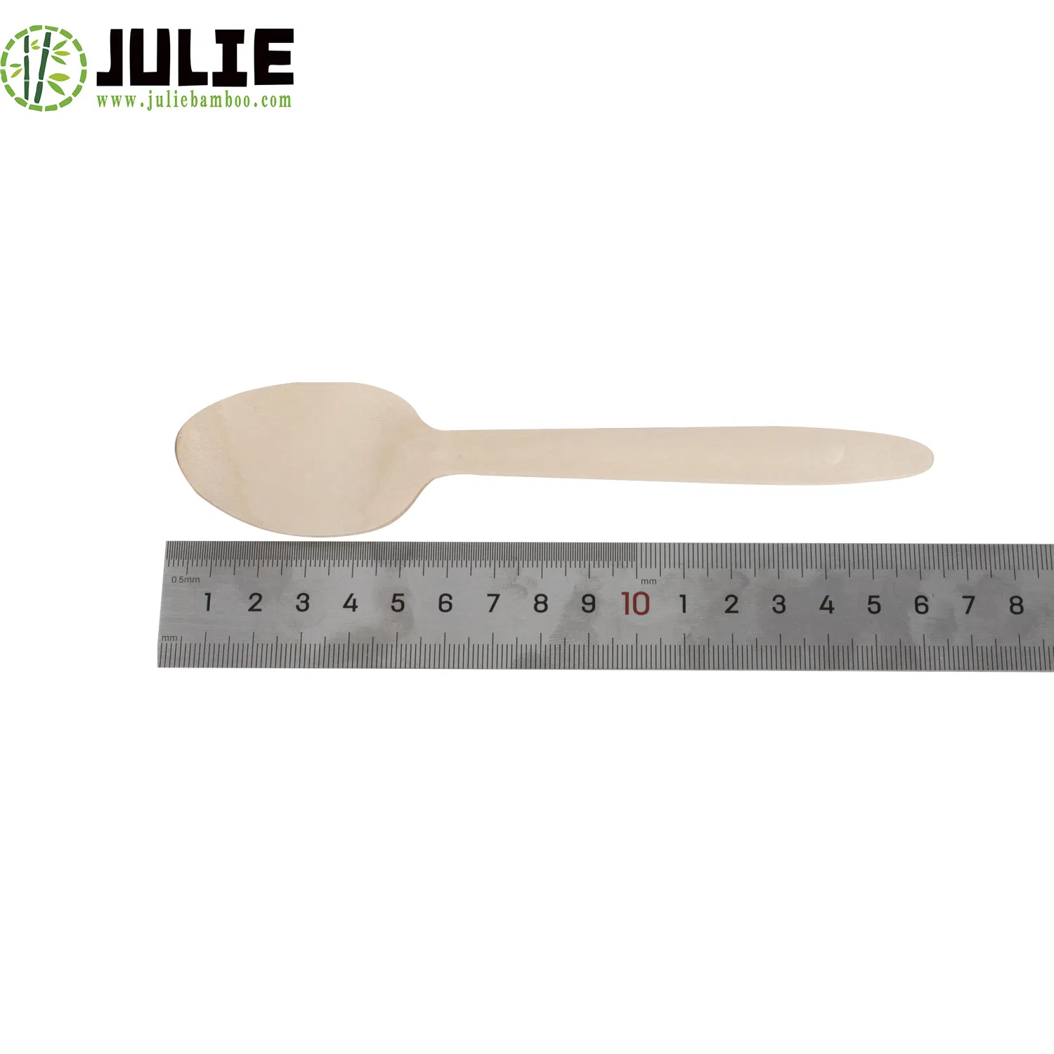 Food-Contacting Grade High Quality Hygienic Natural Wooden Knife Fork Spoon 140mm