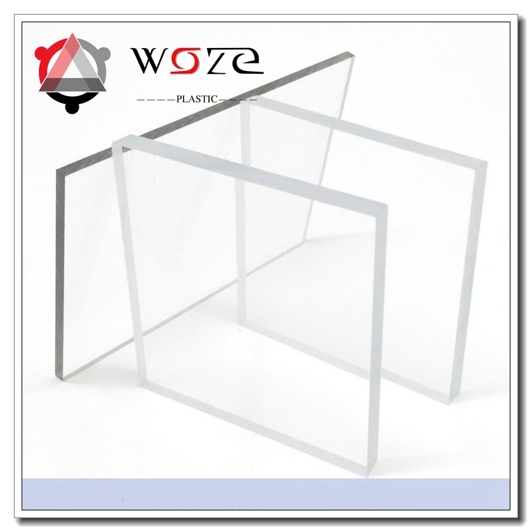 Colorful PC Roofing Sheet Plastic Solid Flat Polycarbonate Sheet Canopy for Building Materials