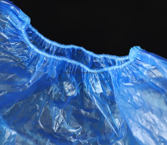 Ly Single Use Disposable CPE Shoecover (LY-PSC-B)