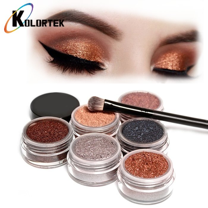 Mineral Loose Cosmetic Pearl Powder, Pigmented Loose Eyehsadow Powders