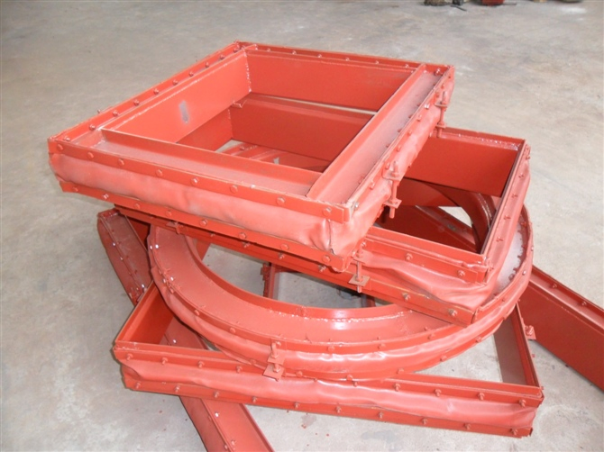 Fiber Glass Fabric Non-Metallic Rectangular Expansion Joint