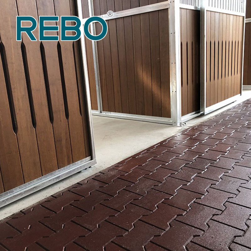 Air-Vent Bamboo Wooden Horse Stable Stall Panels Board