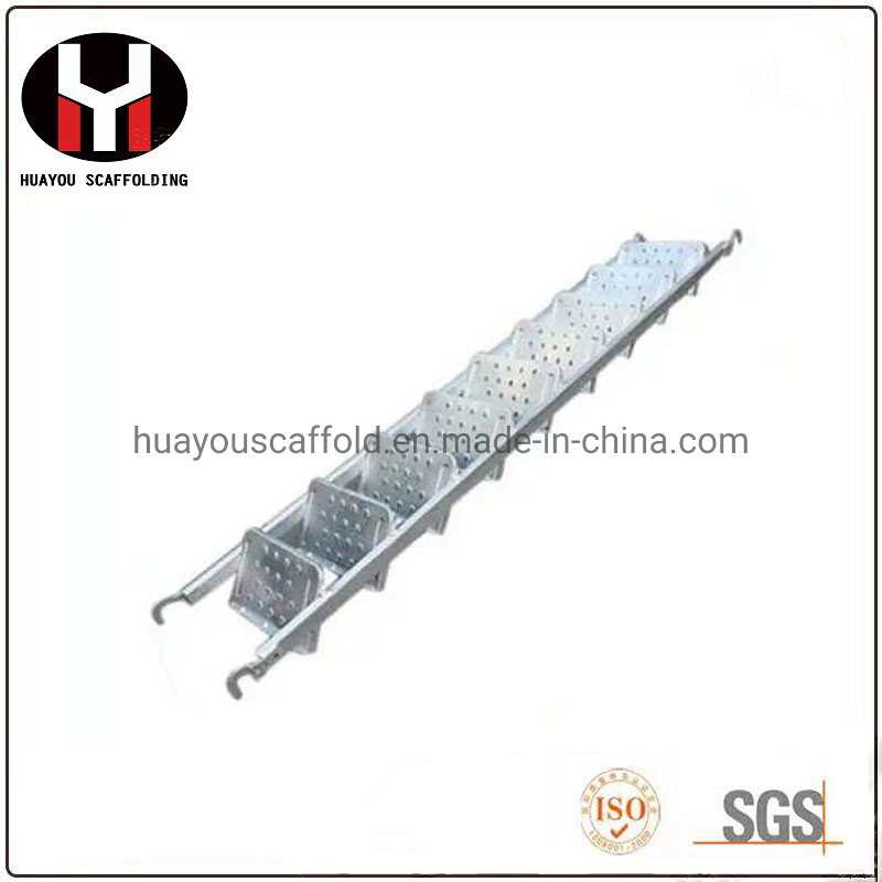 Galvanized Mobile Climbing Tower Scaffolding Steel Step Ladder Metal Staircase for Modular Scaffolding System