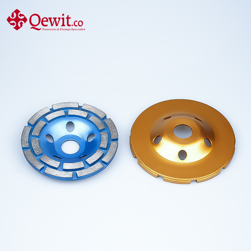 Двухрядная алмазная чашечная коронка черная для металла