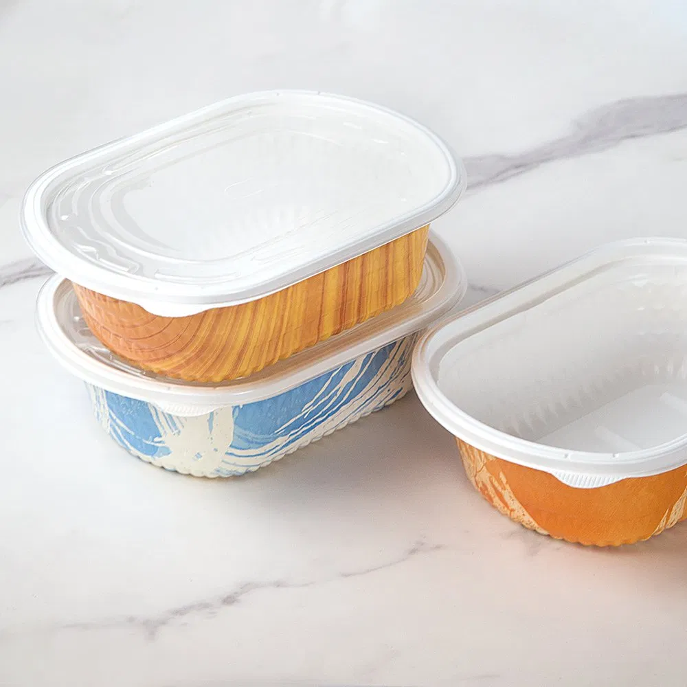 Unisupply Plastic Food Container Meal Prep Container Takeaway Box with Inner Tray