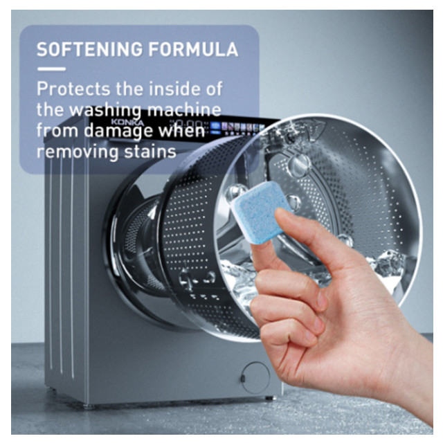 Hot Selling Washing Machine Sterilization Deodorization Tablets Washing Machine Sterilization Cleaner Tablets