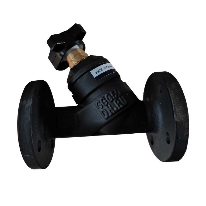 Балансировочный клапан GGG50 DN25 Pn16 с фланцем