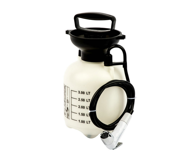 Portable Camping Shower Outdoor Camp Shower Pump Small Hands-Free Rinse Kit Handheld Bidet Toilet Sprayer