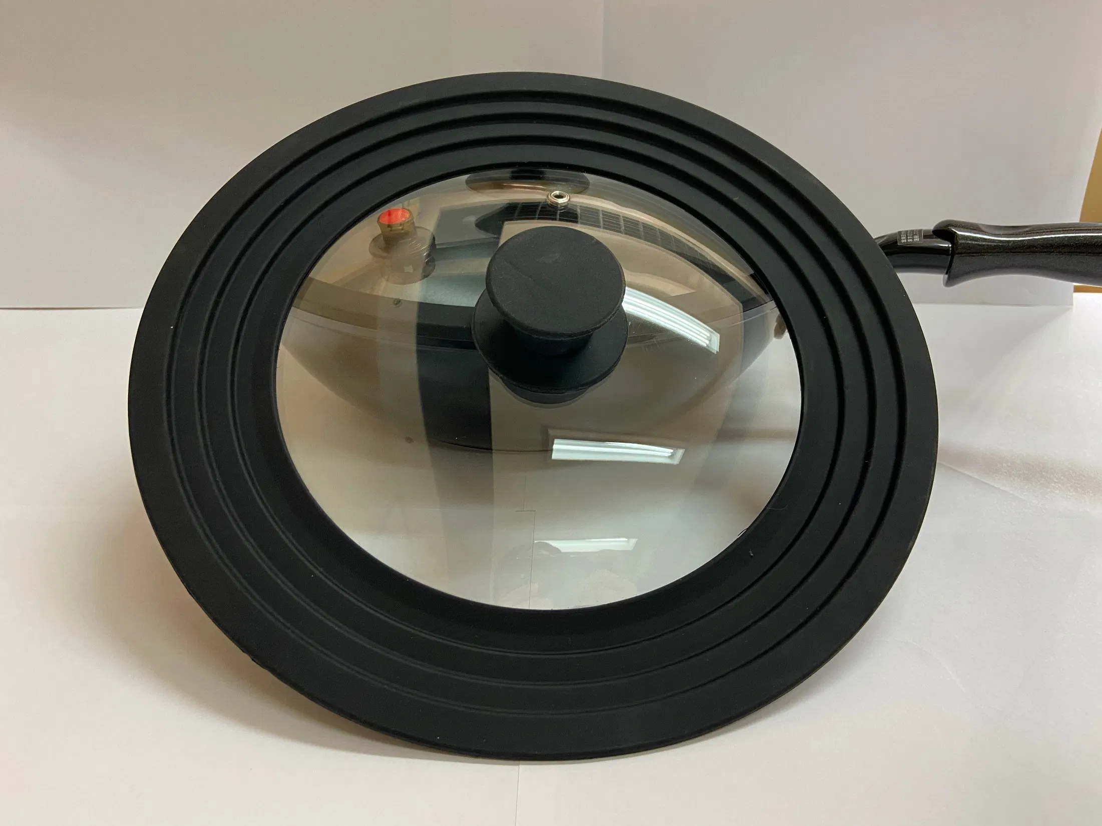 FDA Approved Food Grade Silicone Glass Pot Cover Lid