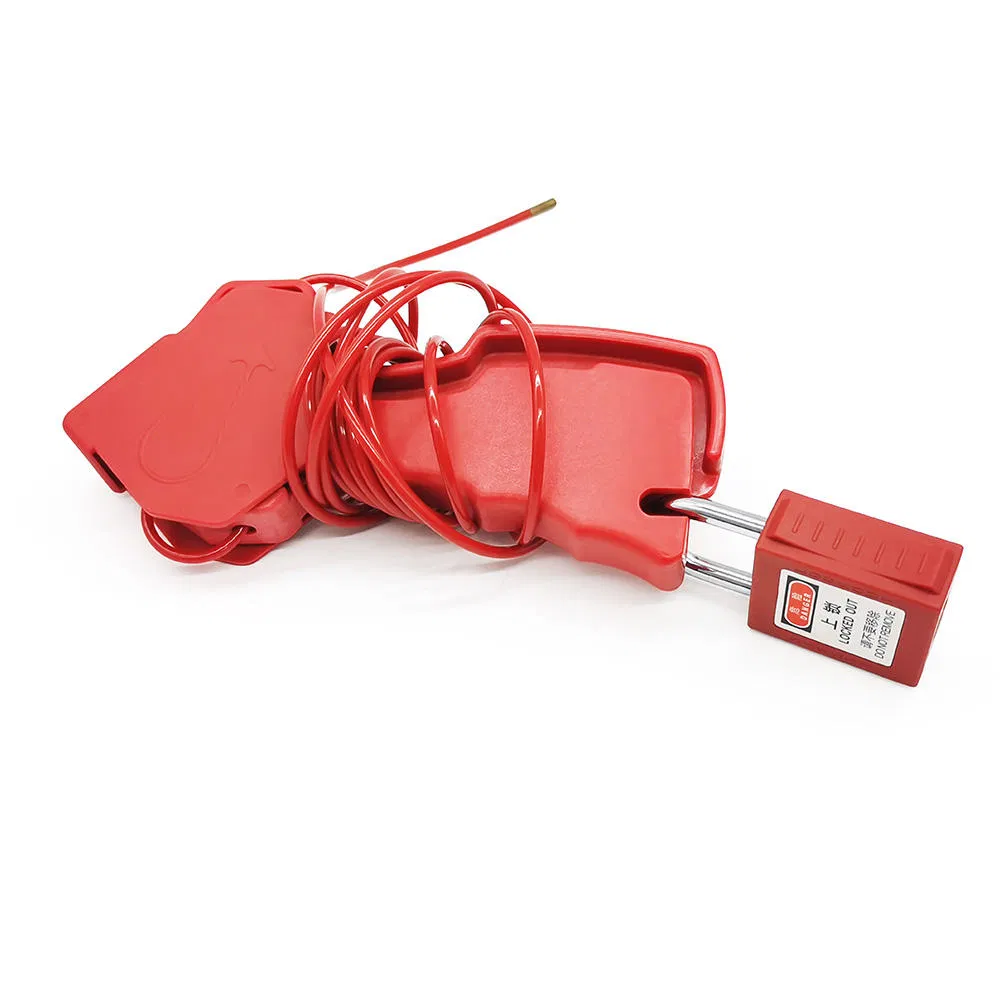 Qvand Adjustable Safety Cable Lock for Secure Lockout Solutions