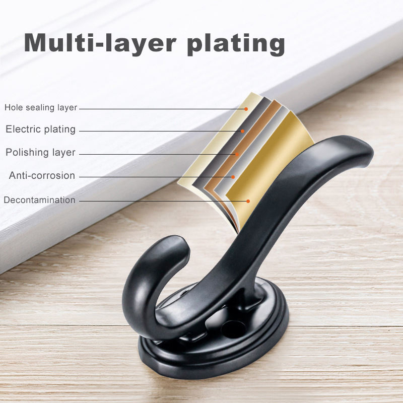 Vintage Wall Coat Rustproof Heavy Duty Holder Bathroom Towel Hooks Clothes Hook