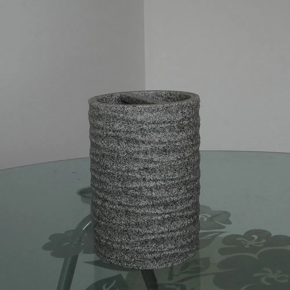 Hot Sale Home Use Polyresin Toothbrush Holder (BP2472-GS)