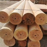 Pine Sylvestris Anti-Corrosion Log Column