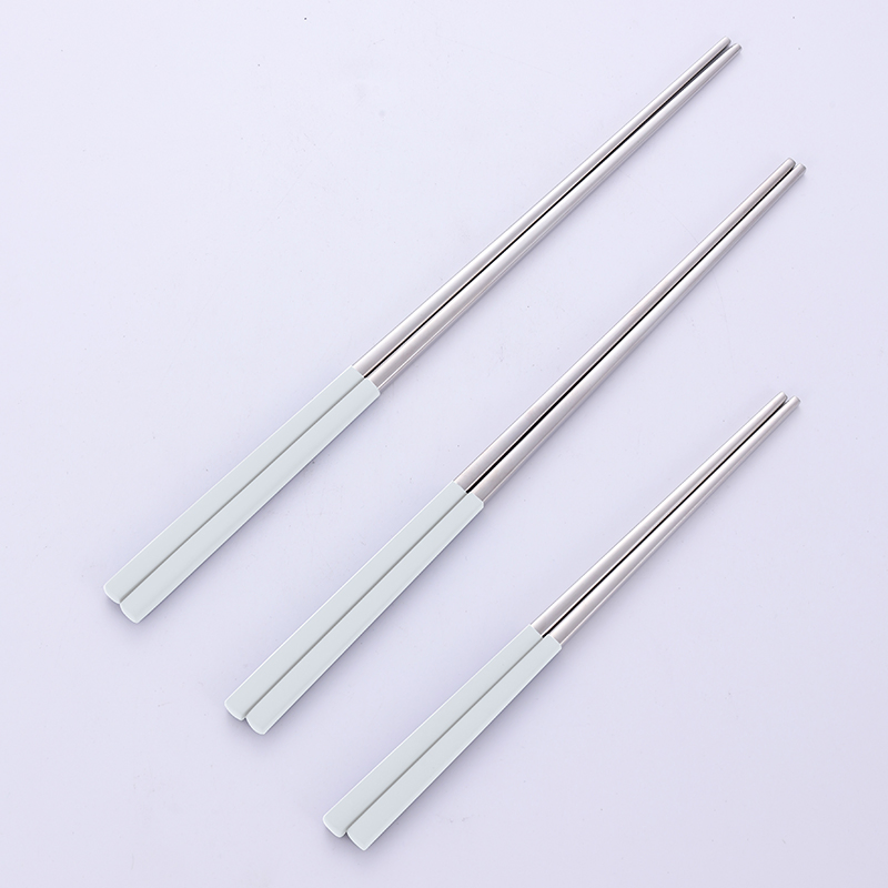 Wholesale Stainless Steel Chopsticks with Spray Handle
