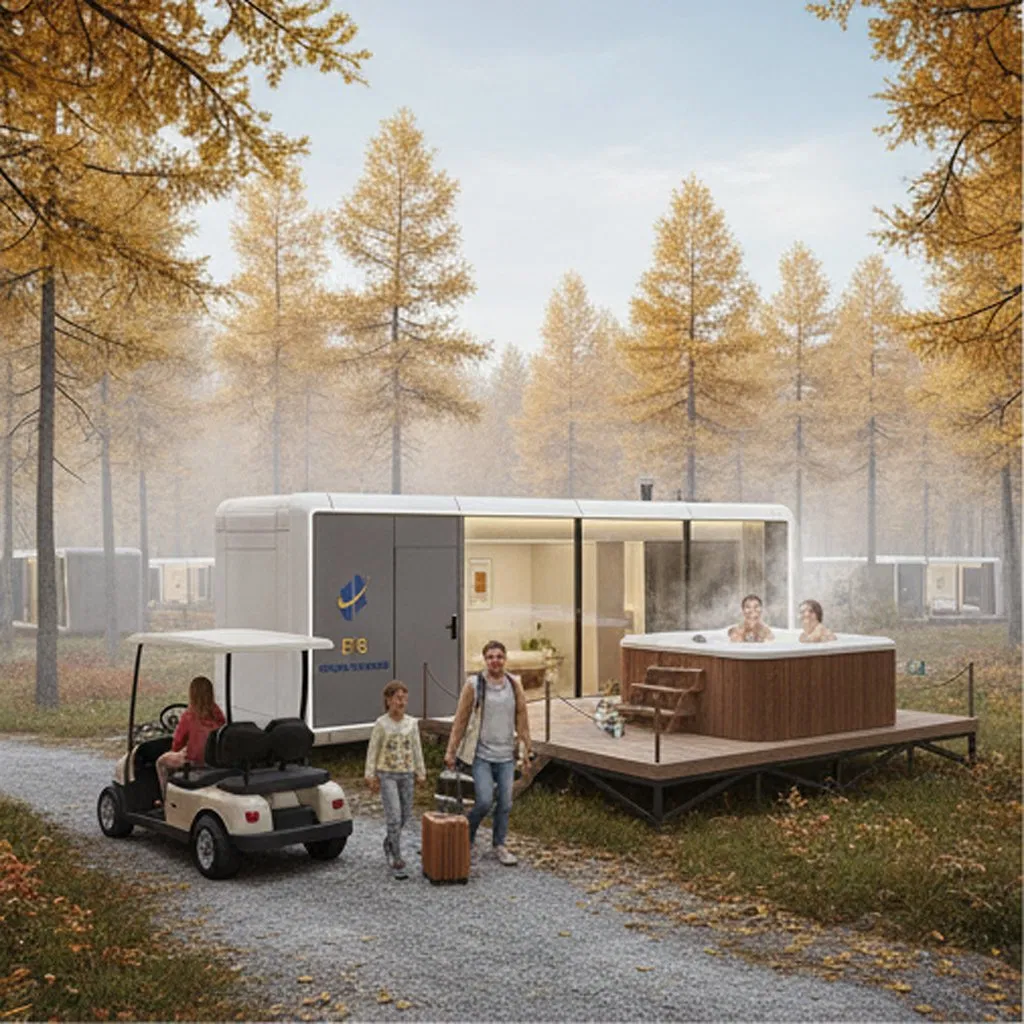 Big Bedroom Smart Modular Portable Capsule House