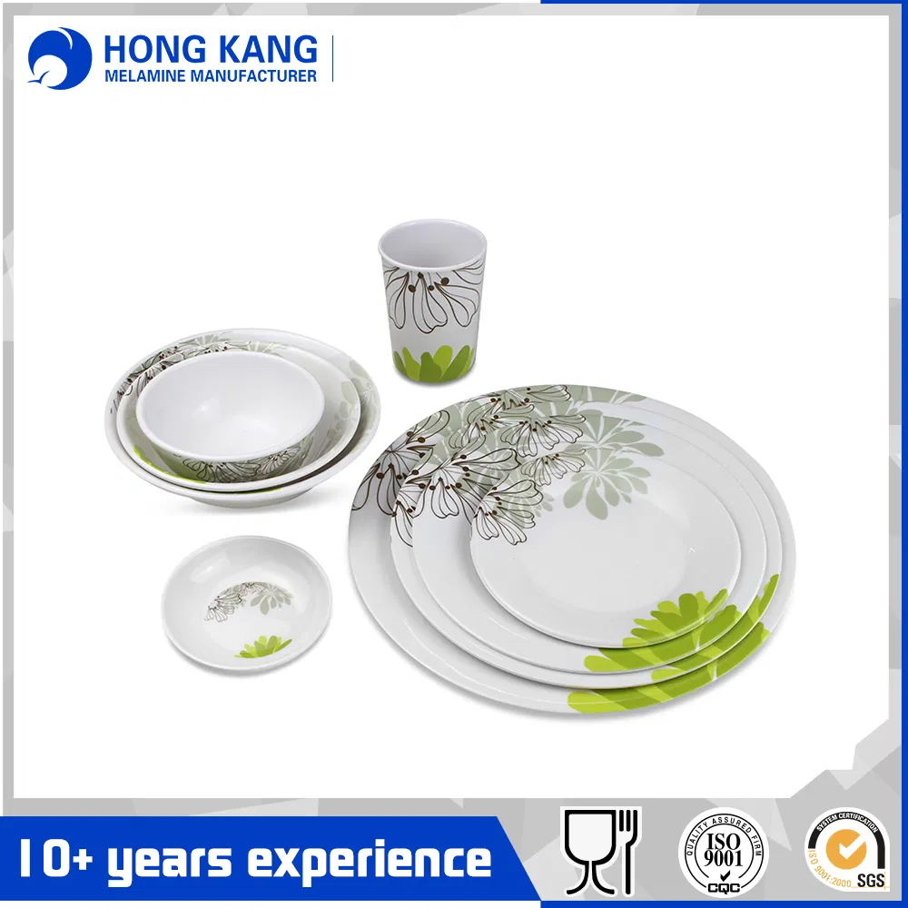 Plastic Melamine Dinnerware Set Plate