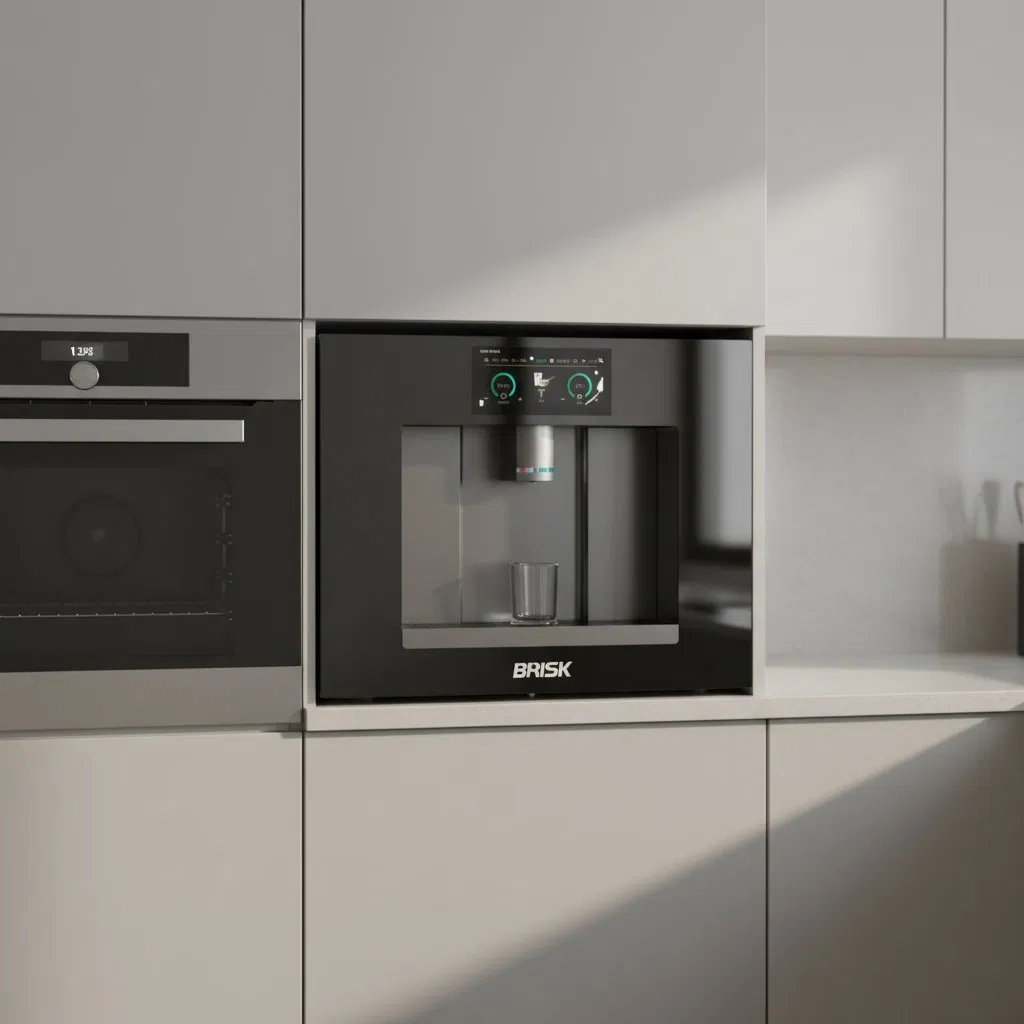 Embedded RO Water Dispenser for Kitchen 600g Large Flow Patented Front Filter Replacement OEM Supported