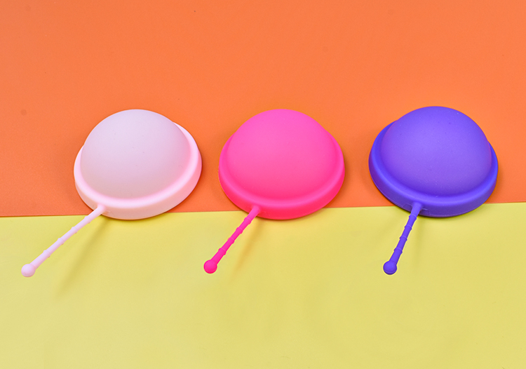 Disco Menstrual Suave Reutilizable Con 2 Tamañ OS (S y L) Menstrual Cup Disco Menstrual Silicona De Grado Mé Dico Con Caja De Silicona